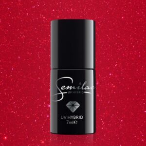 025 Semilac Glitter Red - Imagen 1