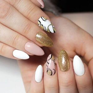 037 Semilac Gold Disco - Imagen 2