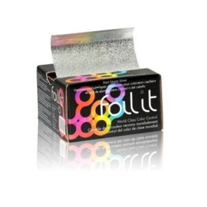 Papel aluminio para mechas 25 LAMINAS 12,7CM X 27,9CM - Imagen 1