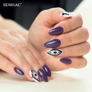 014 Semilac Dark Violet Dreams - Imagen 2