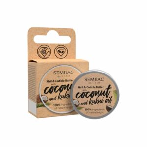 Manteca para uñas y cutículas con aceite de coco - Imagen 1