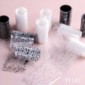 Foil 01 Pack 10 láminas Encaje Velac - Imagen 3