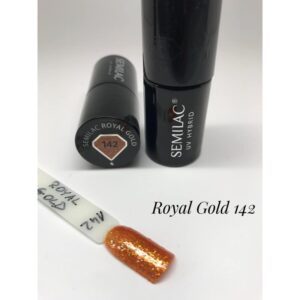 142 Semilac Royal Gold - Imagen 3