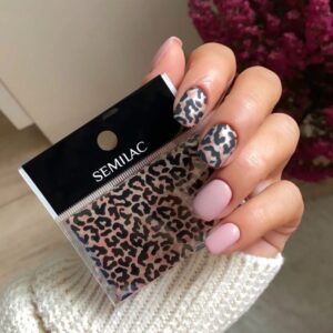 18 Foil Semilac Wild Animals Jaguar - Imagen 3