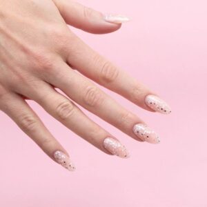 924 Semilac Silver & White Drops - Imagen 4