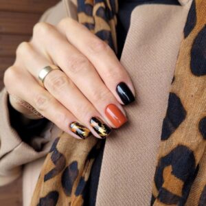 19 Foil Semilac Wild Animals Leopardo - Imagen 4