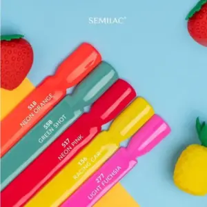 518 Semilac Neon Orange - Imagen 2
