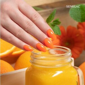 569 Semilac Neon Orange - Imagen 5