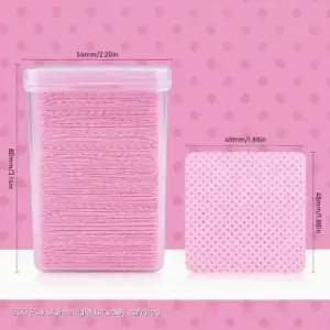 Toallitas de manicura sin pelusa. 200u - Imagen 3