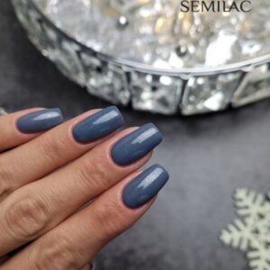 324 Semilac Sea Blue Shimmer - Imagen 4