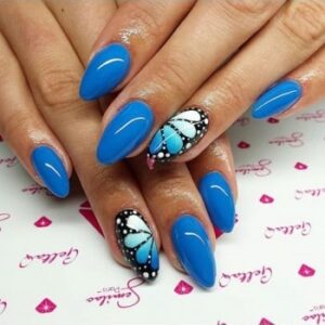 019 Semilac Blue Lagoon - Imagen 4