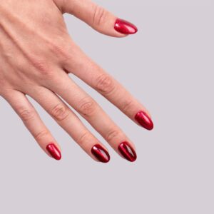 467 Semilac Red Candle - Imagen 4