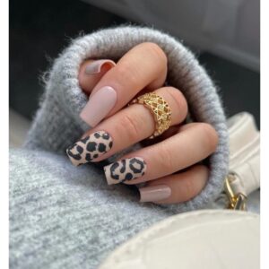 21 Foil Semilac Wild Animals Leopardo clásico - Imagen 3