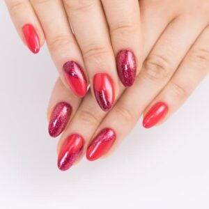 025 Semilac Glitter Red - Imagen 2