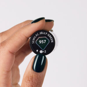 957 Semilac Jelly Green - Imagen 3