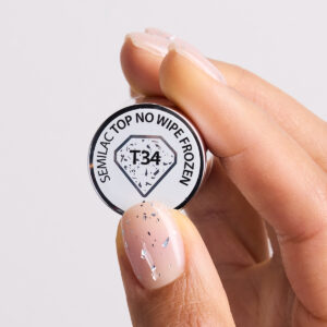 T34 Semilac Top No Wipe Frozen - Imagen 3