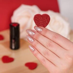 349 Semilac Delicate Vanilla Glitter - Imagen 3