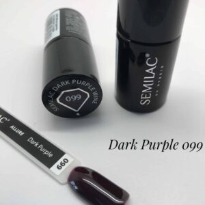 099 Semilac Dark Purple Wine - Imagen 3