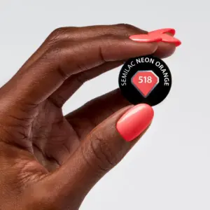 518 Semilac Neon Orange - Imagen 3