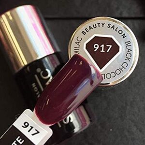 917 Semilac Black Chocolate - Imagen 3