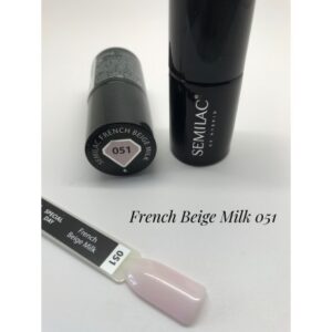 051 Semilac French Beige Milk - Imagen 3