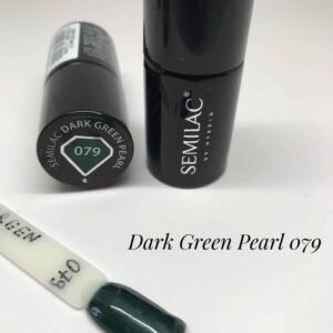 079 Semilac Dark Green Pearl - Imagen 3