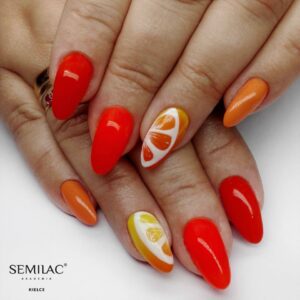 519 Semilac Full Orange - Imagen 2