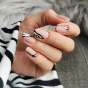 20 Foil Semilac Wild Animals Tigre Blanco - Imagen 4