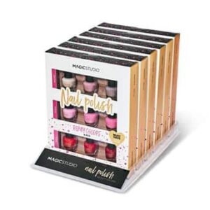 MAGICSTUDIO COLORFUL BEAUTY COLORS NAIL POLISH KIT - Imagen 2