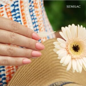 371 Semilac Vivid Coral - Imagen 3