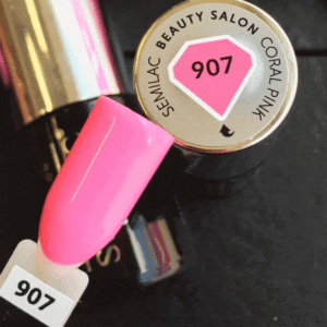 907 Semilac Coral Pink - Imagen 3