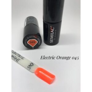 045 Semilac Electric Orange - Imagen 4