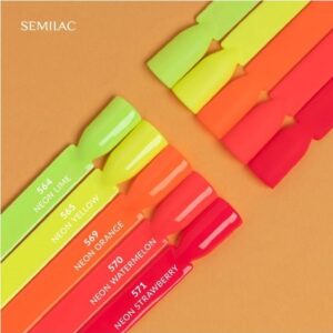 569 Semilac Neon Orange - Imagen 3