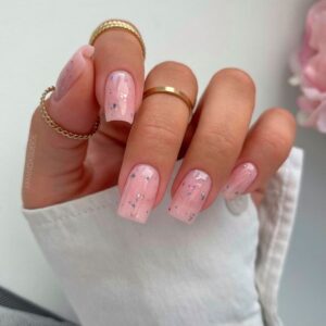 T22 Semilac Top Flower Flakes - Imagen 4