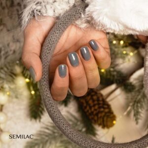 326 Semilac Foggy Gray Shimmer - Imagen 4