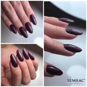 099 Semilac Dark Purple Wine - Imagen 4