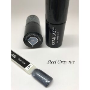 107 Semilac Steel Gray - Imagen 3