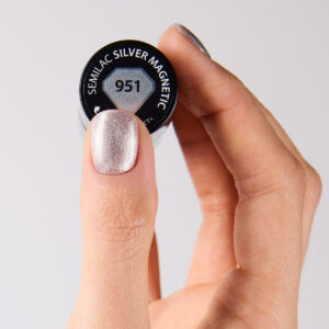 951 Semilac Silver Magnetic - Imagen 3