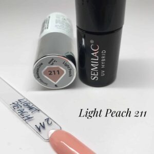 211 Semilac Light Peach - Imagen 3