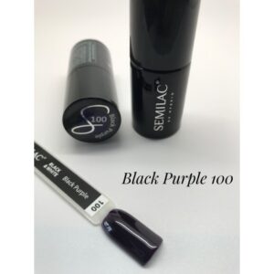 100 Semilac Black Purple - Imagen 3