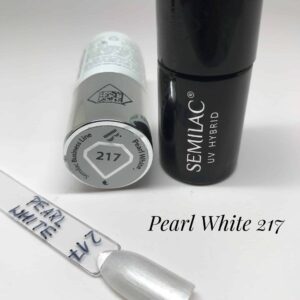 217 Semilac Pearl White - Imagen 2