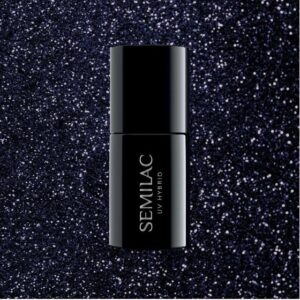 340 Semilac Shimmer Black - Imagen 1