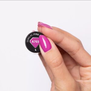 A703 Semilac Pink Power - Imagen 5
