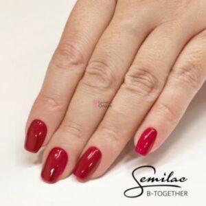 068 Semilac Delicate Red - Imagen 3