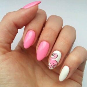 166 Semilac Crazy Flamingo - Imagen 3