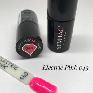 043 Semilac Electric Pink - Imagen 4