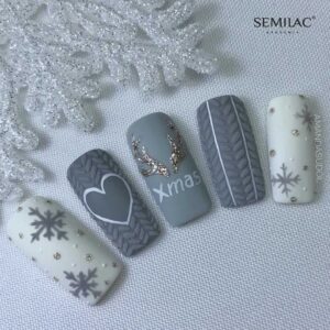 183 Semilac Grey Pepper - Imagen 3