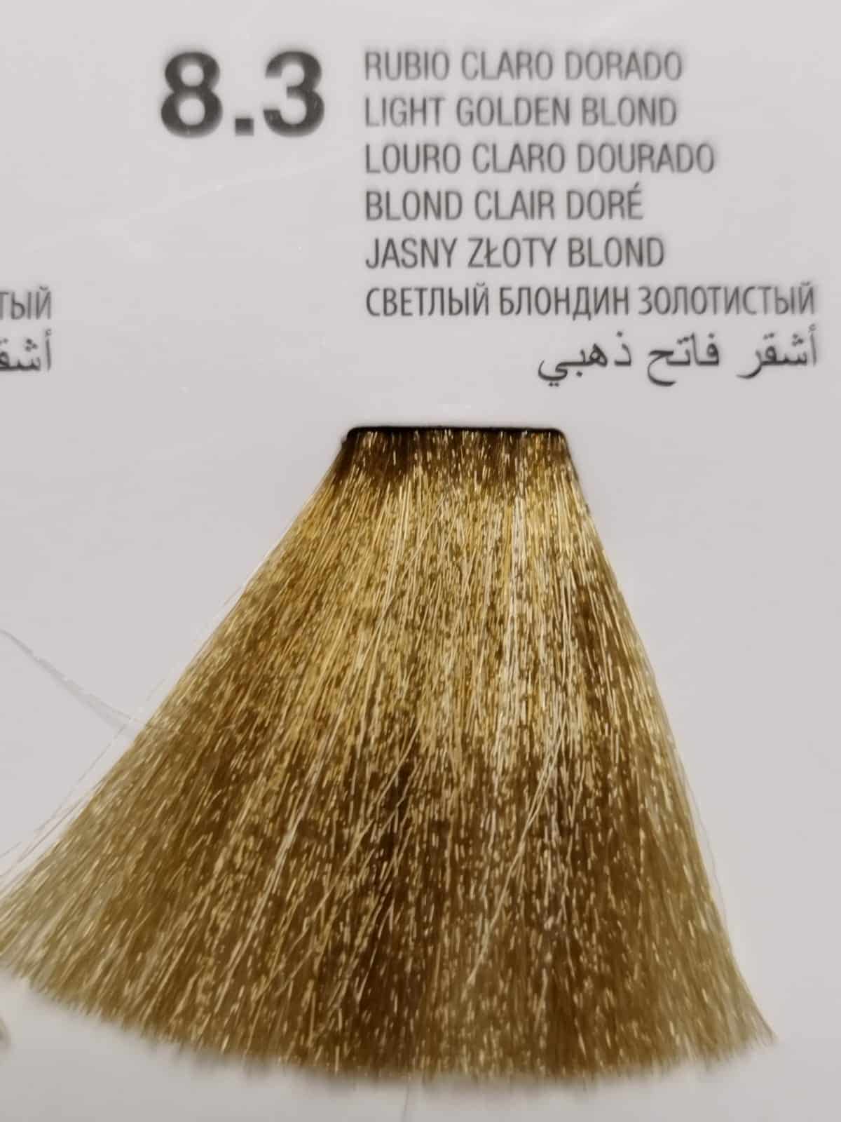 8.3 Rubio Claro Dorado