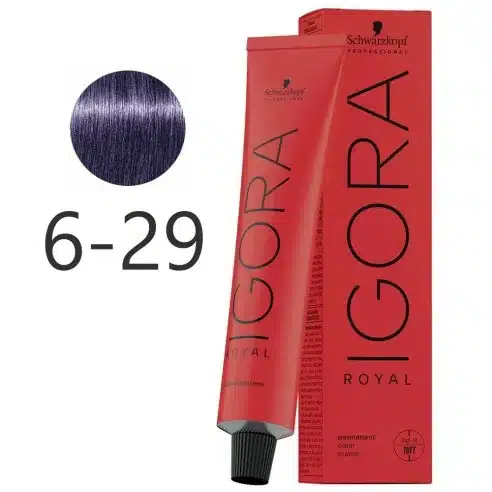 6.29 Rubio Oscuro Humo Violeta
