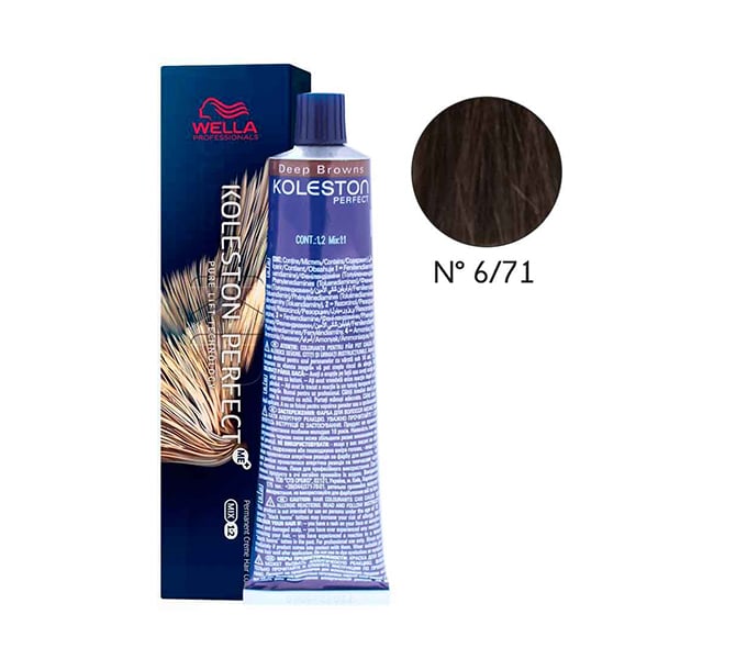 6.71 Rubio Oscuro Marrón Ceniza